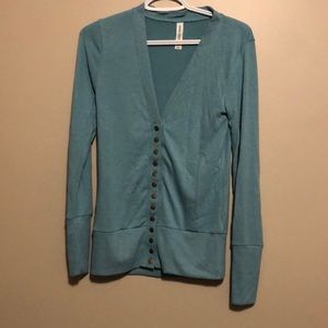 Teal Cardigan